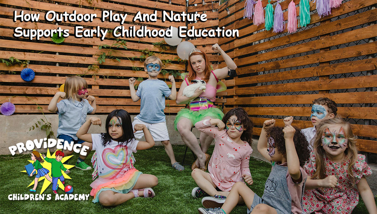 Children playing outside